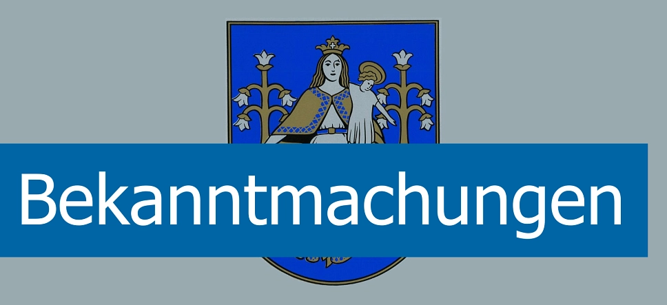 Über dieses Banner zu den Bekanntmachungen gelangen&nbsp;&copy;&nbsp;Gemeinde Lilienthal