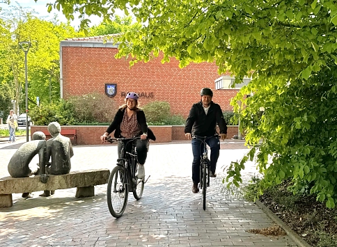 Fahrradfahren&nbsp;&copy;&nbsp;Gemeinde Lilienthal
