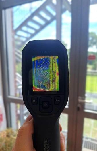Thermografische Wärmebildkamera&nbsp;&copy;&nbsp;Landkreis Osterholz